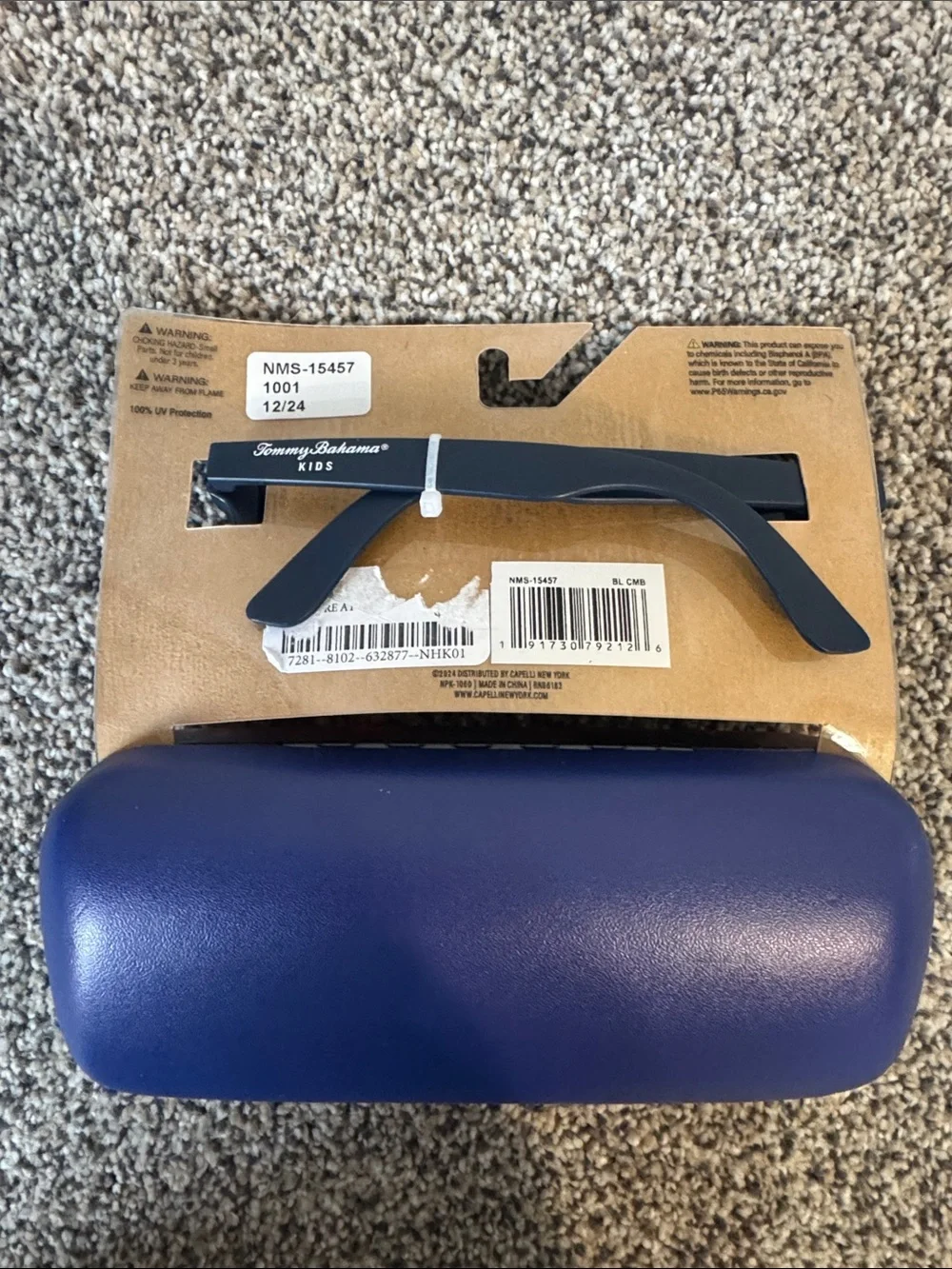 Tommy Bahama Kids Sunglasses and Hard Case Set